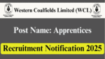 Western Coalfields Limited Recruitment 2025