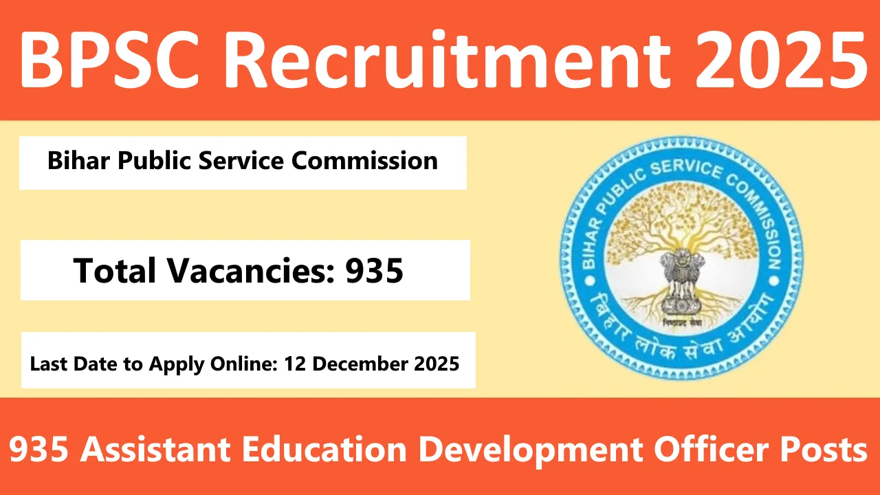 BPSC Recruitment 2025