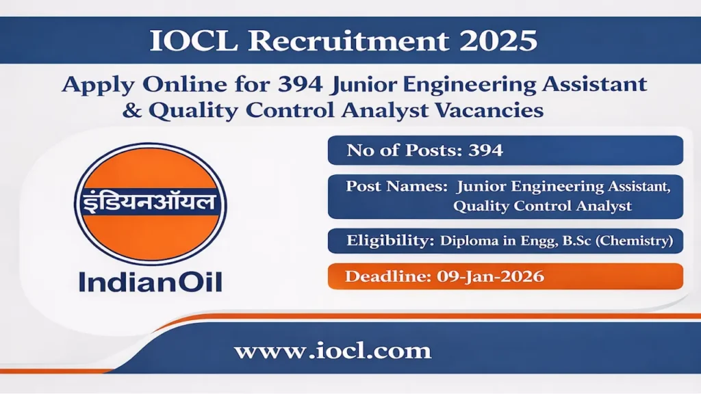 IOCL Recruitment 2025