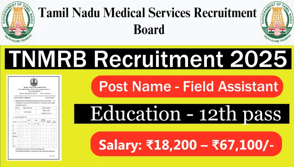 TNMRB Recruitment 2025